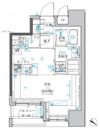 クレイシア日本橋水天宮前の間取り画像