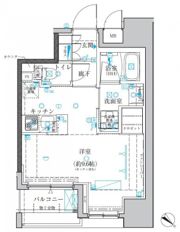 クレイシア日本橋水天宮前の間取り画像