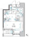 クレイシア日本橋水天宮前の間取り画像
