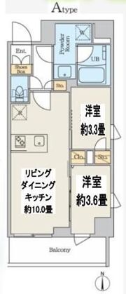 クレストコート本所吾妻橋North 本所吾妻橋ノースの間取り画像