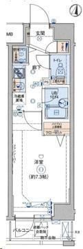 Lavilio 錦糸町 Bellgradeの間取り画像
