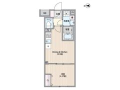 OAK VILLA三軒茶屋の間取り画像