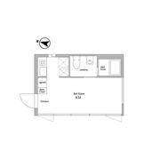 EDIT代々木の間取り画像