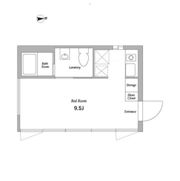 EDIT代々木の間取り画像