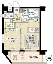 Mia Casa Ⅱの間取り画像