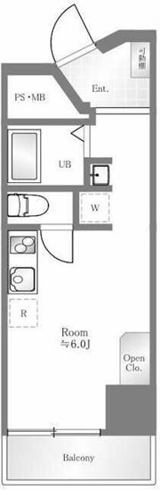 朝日巣鴨マンションの間取り画像