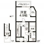 ガーデンコート経堂の間取り画像