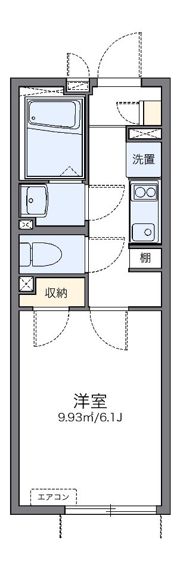 レオネクストオーロラハイツ中野の間取り画像