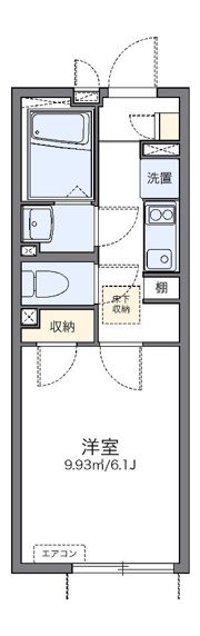 レオネクストオーロラハイツ中野の間取り画像