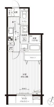 ガーデンビレッジ小石川の間取り画像