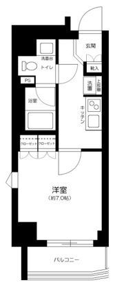 Live Casa両国Ⅱの間取り画像
