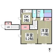 BHテラス江古田の間取り画像