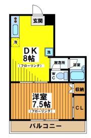 メゾンド萬歳の間取り画像