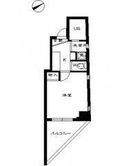 スカイコート早稲田壱番館の間取り画像