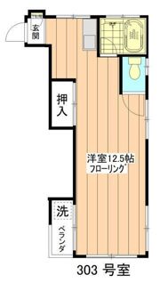 さかえマンションの間取り画像