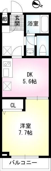 Espoir coteauの間取り画像