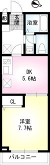 Espoir coteauの間取り画像