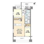 イニシア築地レジデンスの間取り画像
