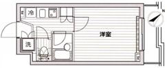 ルーブル早稲田参番館の間取り画像