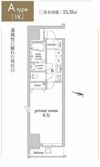 アーベイン浅草の間取り画像