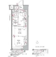 クレイシアIDZ祐天寺の間取り画像