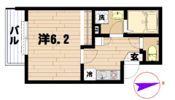 ベルジュ六郷の間取り画像