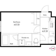 Villa2465（ヴィラ西六郷）の間取り画像