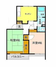 ジュネスピアAの間取り画像