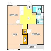 メゾン金子の間取り画像