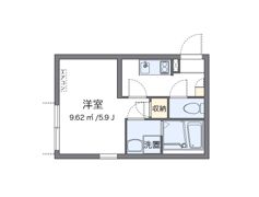 クレイノKURARISUの間取り画像