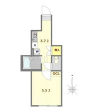 ミモザ哲学堂の間取り画像