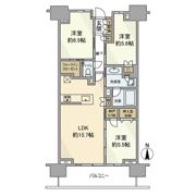 プラウドタワー清澄白河の間取り画像