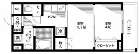 日神デュオステージ御徒町の間取り画像