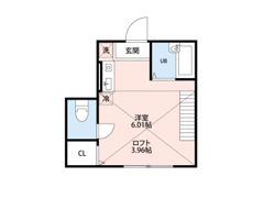 羽田エアポートハイツの間取り画像