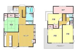 矢場貸家の間取り画像
