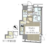 MY TOWER RESIDENCEの間取り画像