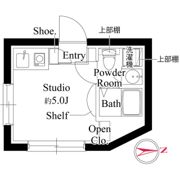 HJプレイス代田橋の間取り画像
