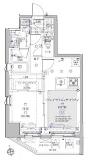 クレイシア・ヴァースクレイシア秋葉原EASTの間取り画像