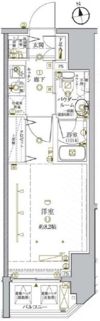 クレイシア・ヴァースクレイシア秋葉原EASTの間取り画像