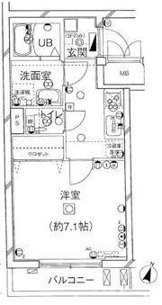 菱和パレス大塚の間取り画像