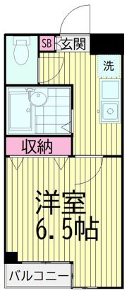 アネックスⅡ（アネックスツー）の間取り画像