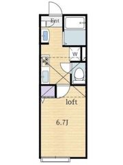 Flat.neo明大前の間取り画像