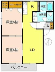メゾン金子E棟の間取り画像
