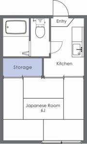 みゆきハイツの間取り画像
