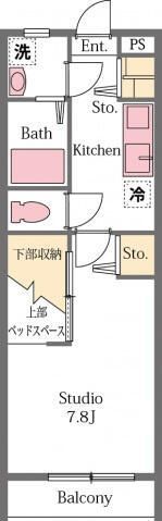 サンティエの間取り画像