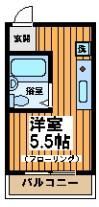 アビタシオン田中の間取り画像