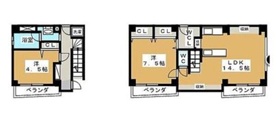 THYME世田谷の間取り画像