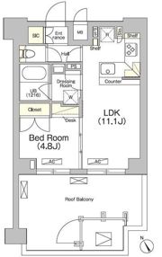 JPnoie門前仲町の間取り画像