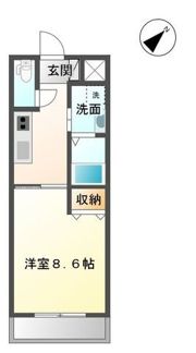 シャインキャッスルの間取り画像