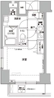 ロメック錦糸町の間取り画像